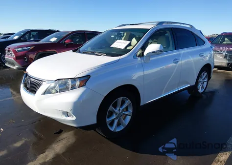 2011 Lexus Rx 350 from USA, damaged, VIN 2T2BK1BA0BC103194